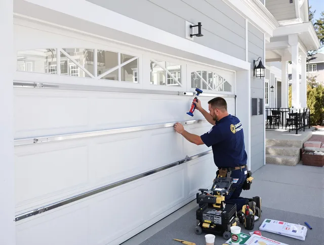 Professional garage door installation by Maynard Garage Door Repair in Maynard