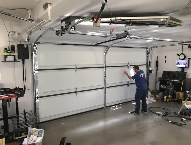 Professional garage door repair service by Maynard Garage Door Repair in Maynard