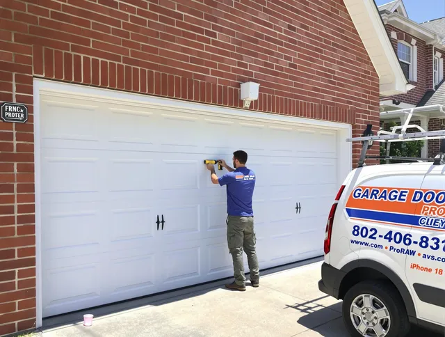 Local garage door repair service by Maynard Garage Door Repair in Maynard